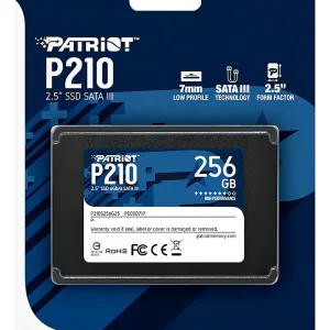 Ssd Patriot P210, 256gb, Sata III